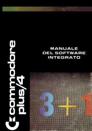Commodore Plus-4 - Manuale del software integrato (Commodore)